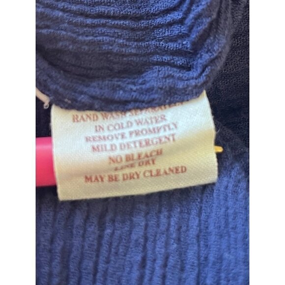 Sulu womens casual long embroidered trim top size 14 - Picture 8 of 8